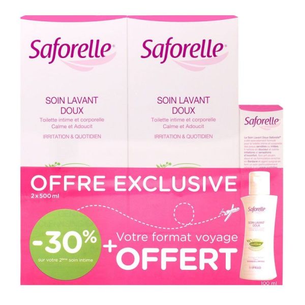 Saforelle Sol Duo 500ml100ml 3