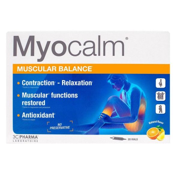 3chenes Myocalm Equilibre Bte20 Ampoules