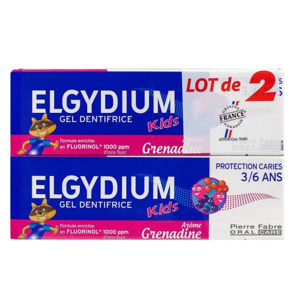 Elgydium Enf Prot C Tbe50ml X2