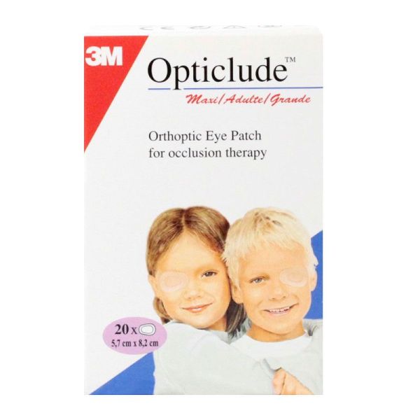 Opticlude Pans Ecr Orth Ad B/20