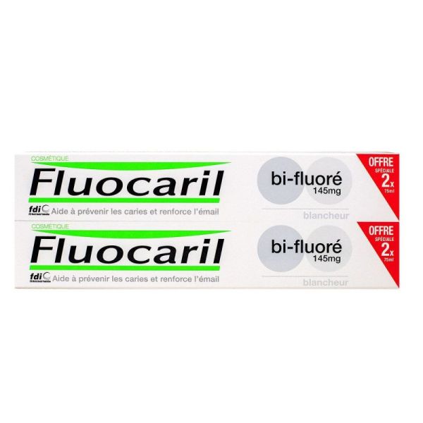 Fluocaril Bif 145Mg Pate Dent Blan 75Mlx2