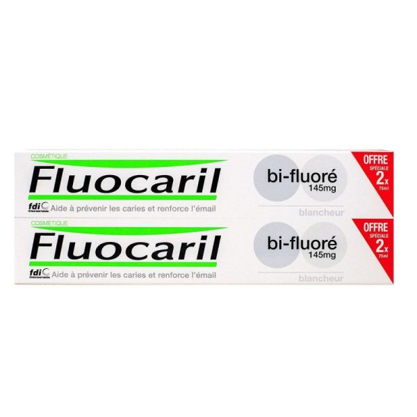 Fluocaril Bif 145Mg Pate Dent Blan 75Mlx2