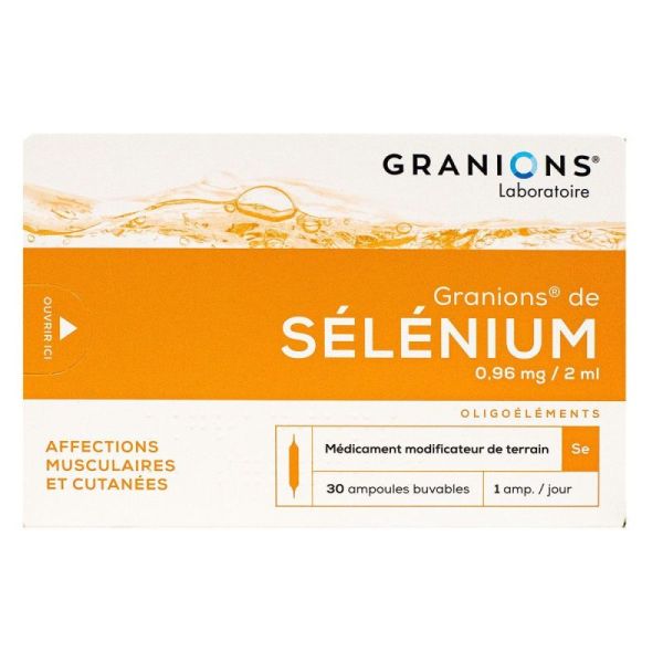 Granions Selenium Amp Buv 2Ml 30