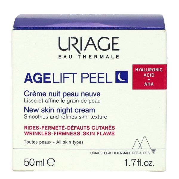 Uriage Age Protect Cr Nuit Peel M-Act50Ml