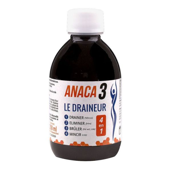 Anaca 3 Draineur 4 En 1 250mL