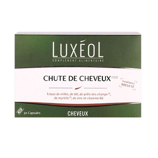 Luxeol Chute De Cheveux Capsules 30