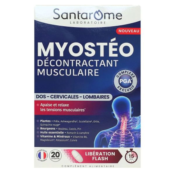 Santarome Myosteo Decontract Muscul Cpr20