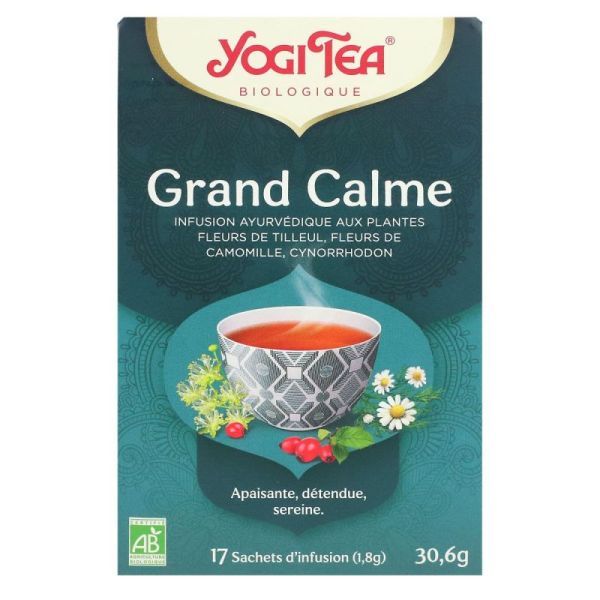 Yogi Tea Grand Calme 17 sachets d'infusion