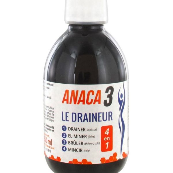 Anaca 3 Draineur 4 En 1 250mL