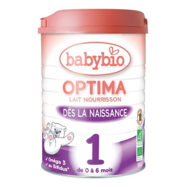 Babybio Optima 1 lait nourrisson 900g