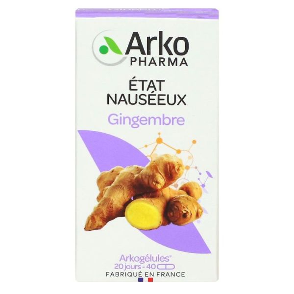 Arkogelules Gingembre 40 Gel