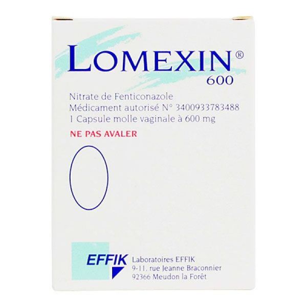 Lomexin 600 Mg 1 Ovule