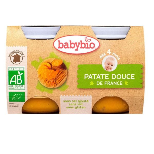 Babybio Patate Dce Pot130g 2