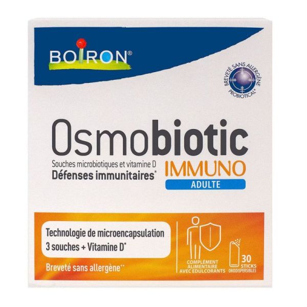 Boiron Osmobiotic Immuno Adt Pdr 30 Stick