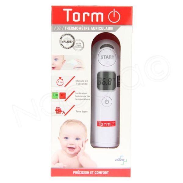 Torm thermomètre auriculaire