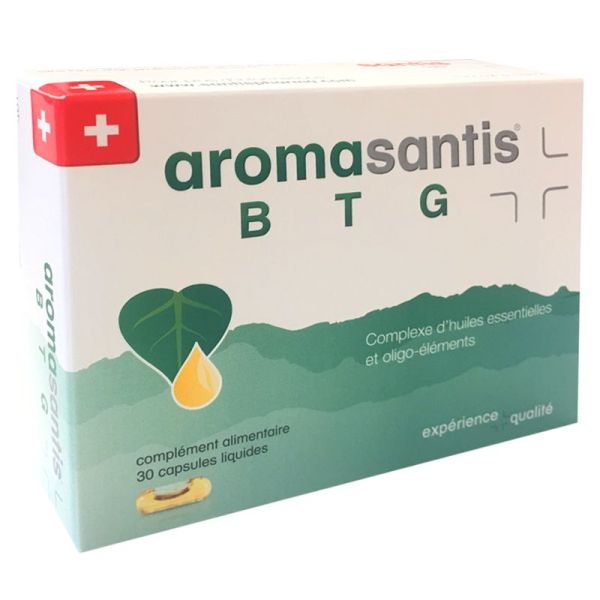 Aromasantis BTG 30 capsules liquides