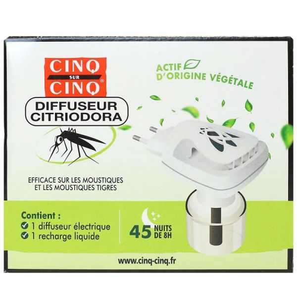 Cinq Sur Cinq Diffuseur Citriodora