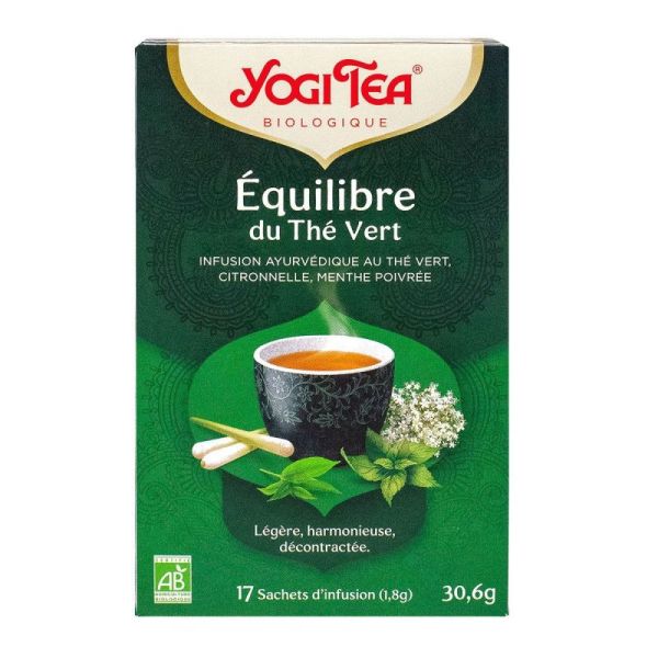 Yogi Tea Equilibre Du The Vert 30,6G
