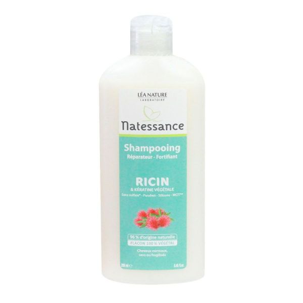 Natessance Ricin Shampooing Rep 250Ml