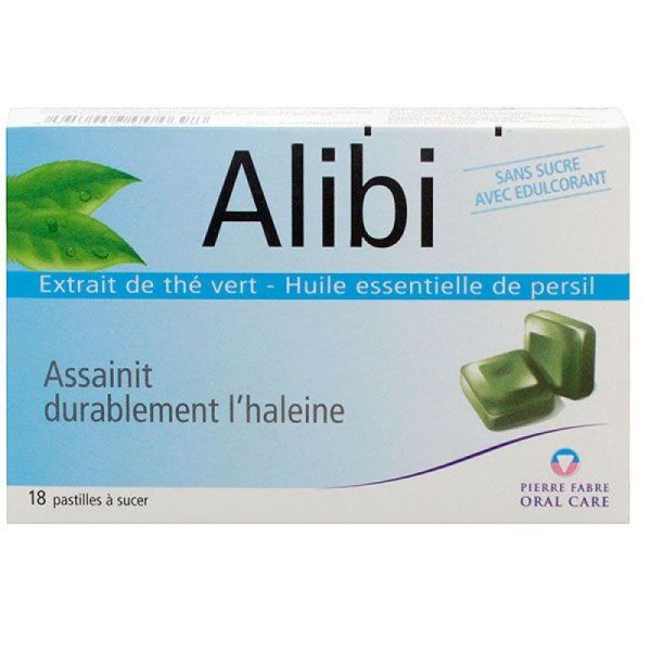Alibi 18 pastilles à sucer