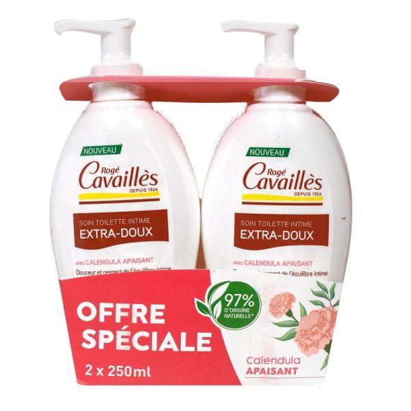 Cavailles Intime Extra-doux 2x250ml