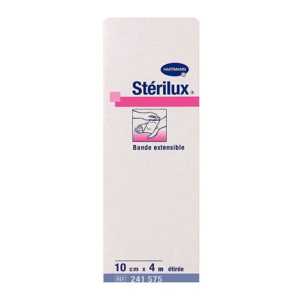 Sterilux Bande Ext 10Cmx4M