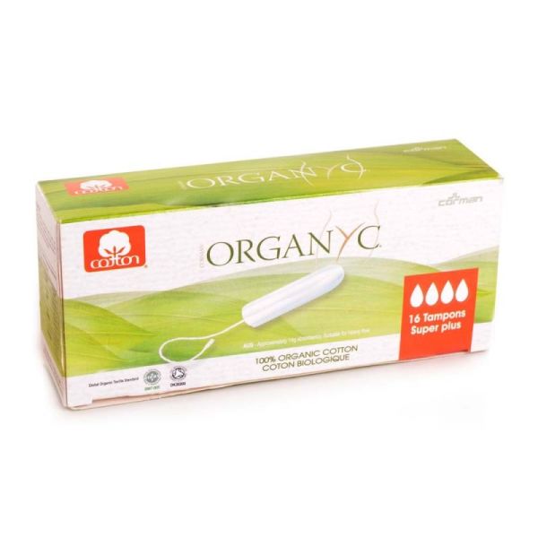 Organyc Tampon Super + S/app 16