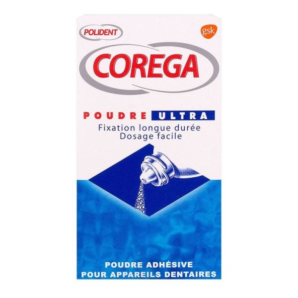 Corega Ultra Pdr Adhes Fl/40ml