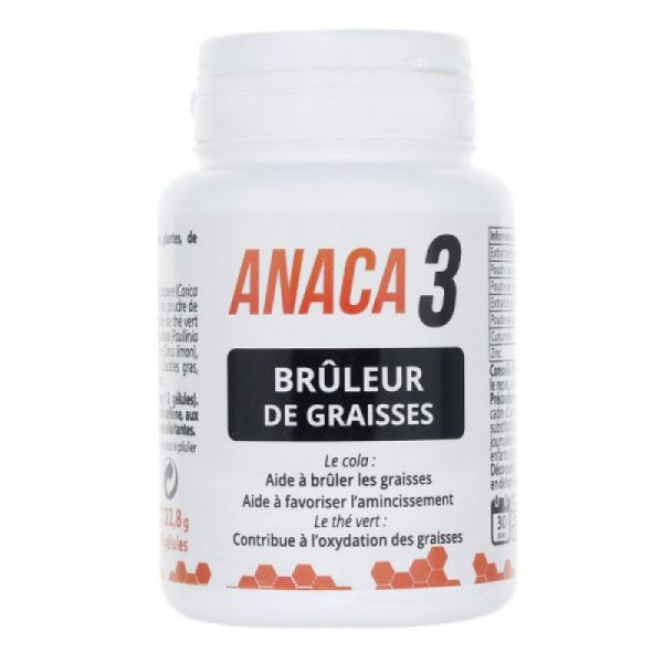 Anaca 3 Brûleur de graisses 60 gélules