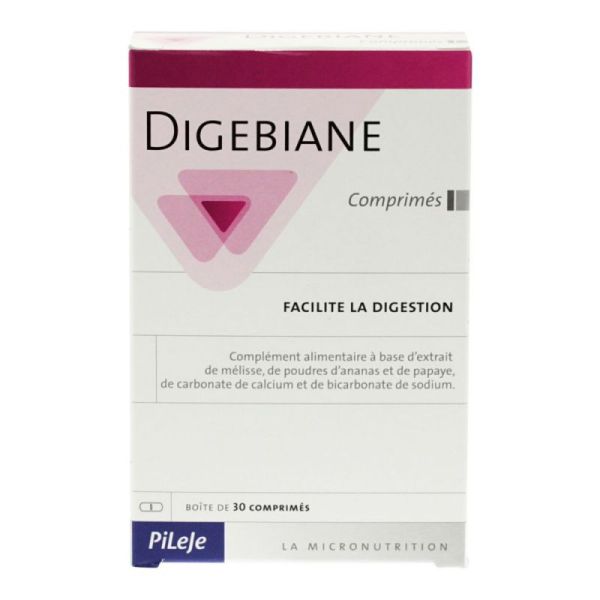 Digebiane 30 comprimés - Pileje
