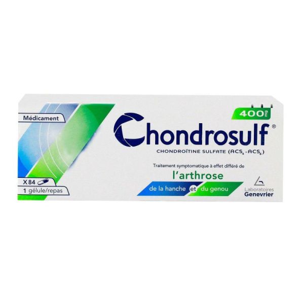 Chondrosulf 400mg 84 Gelules