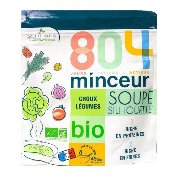 3 Chenes 804 Bio Soupe Chou-legu 180gr