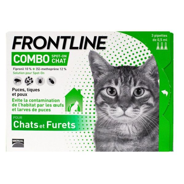 Frontline Combo Chat 3doses
