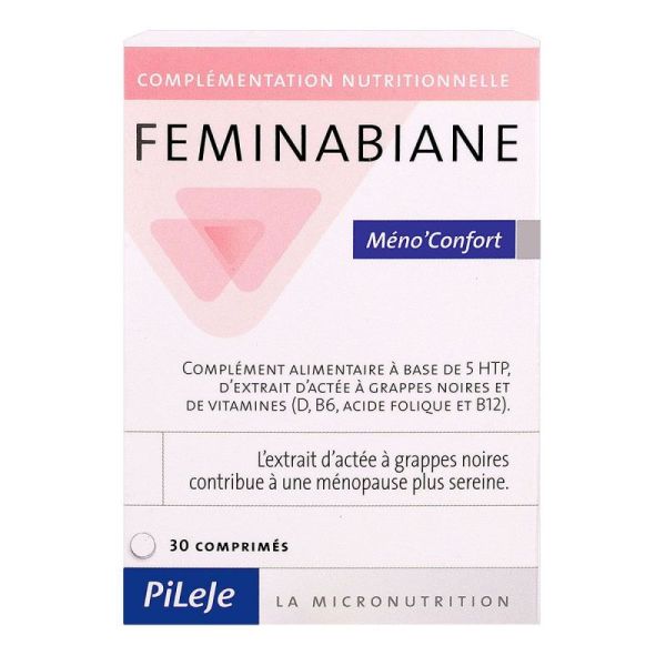 Pileje Feminabiane Méno'Confort 30 comprimés