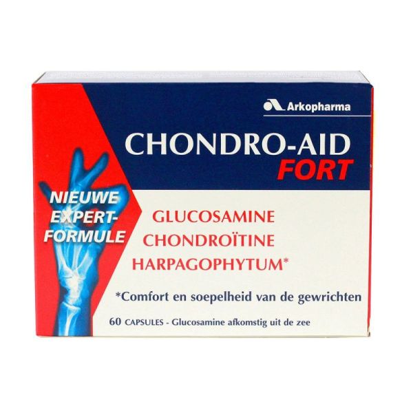 Chondro-Aid fort glucosamine marin - 60 gélules