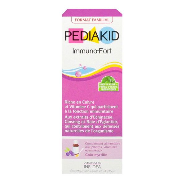 Pediakid Immuno-fort Fl250ml 1