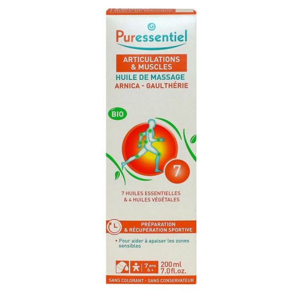 Puressentiel Artic Huile Musculaire 200Ml