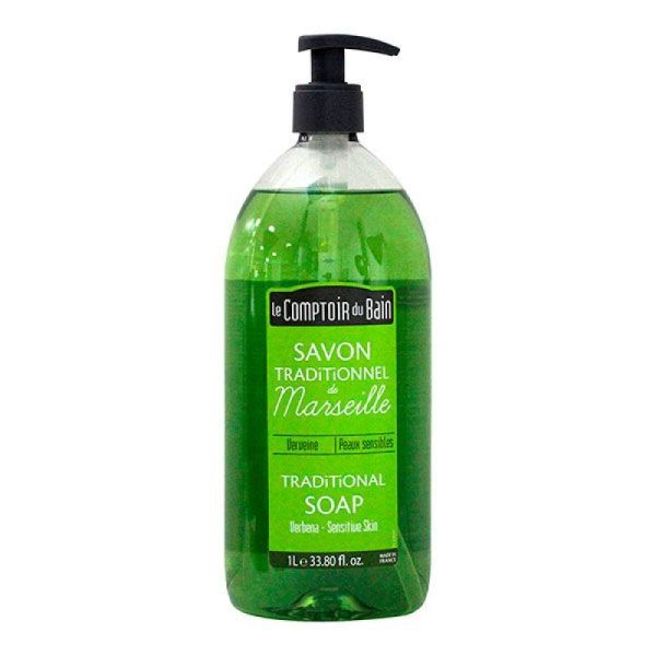 Savon de Marseille liquide 1000ml - verveine