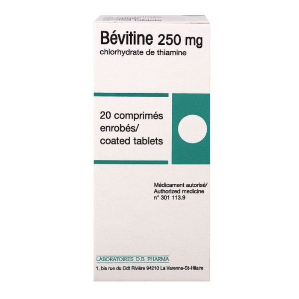 Bevitine 250mg Cpr Bt20