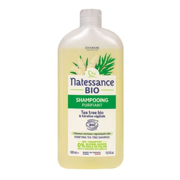 Natessance Tea Tree Bio Shamp Purif 500ml