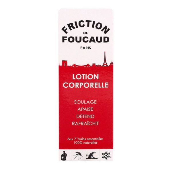 Friction de Foucaud lotion corporelle énergisante 250mL