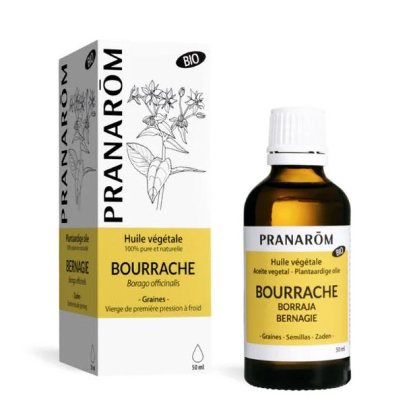 Pranarom huile végétale de Bourrache 50mL