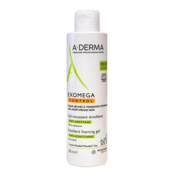 Aderma Exomega Gel Mouss 200ml