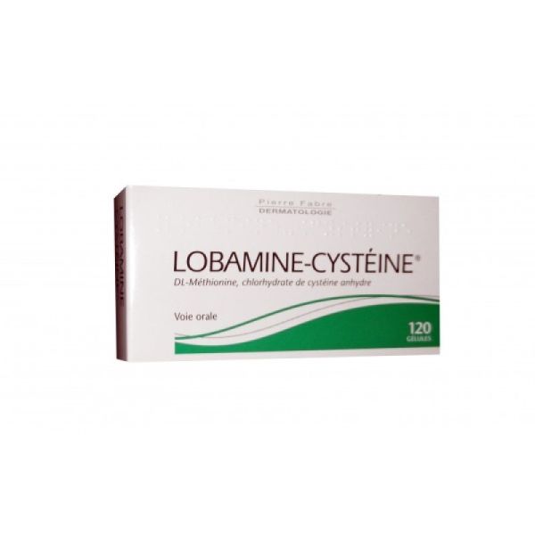 Lobamine-Cystéine chute des cheveux 60 gélules