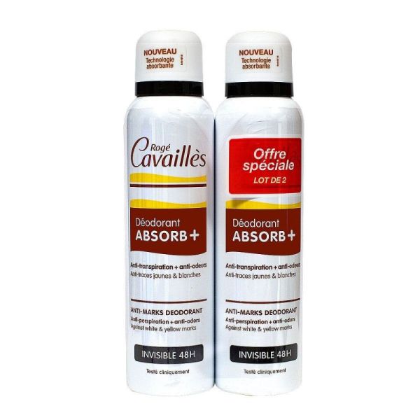 Cavailles Lot2 Deo Spray Invisible