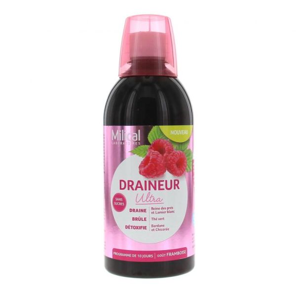 Milical Draineur Framboise 500ml