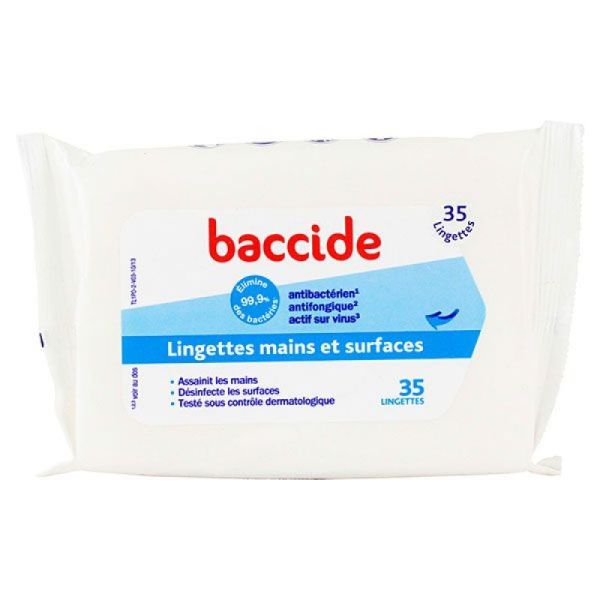 Baccide Lingette Pochette 35