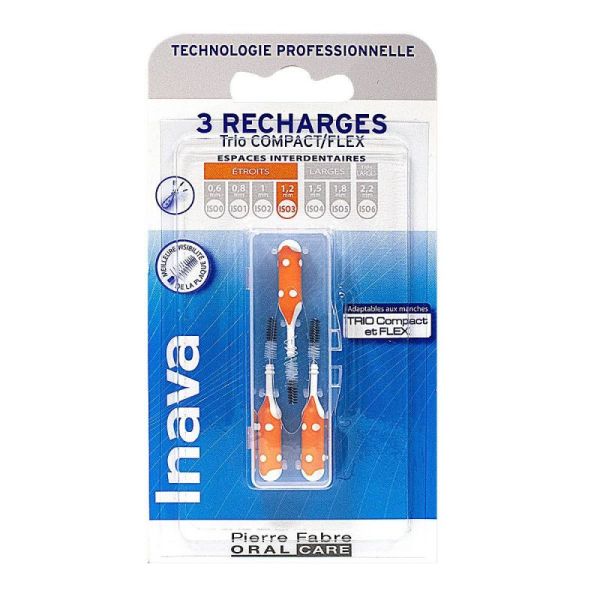 Inava Brossettes Rechar Orange 3tetes