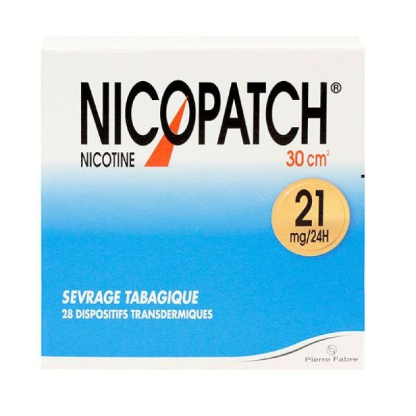 Nicopatch 21mg/24h dispositifs transdermiques - 28 dispostifs transdermiques