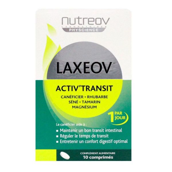 Laxeov Activ'transit 10 comprimés